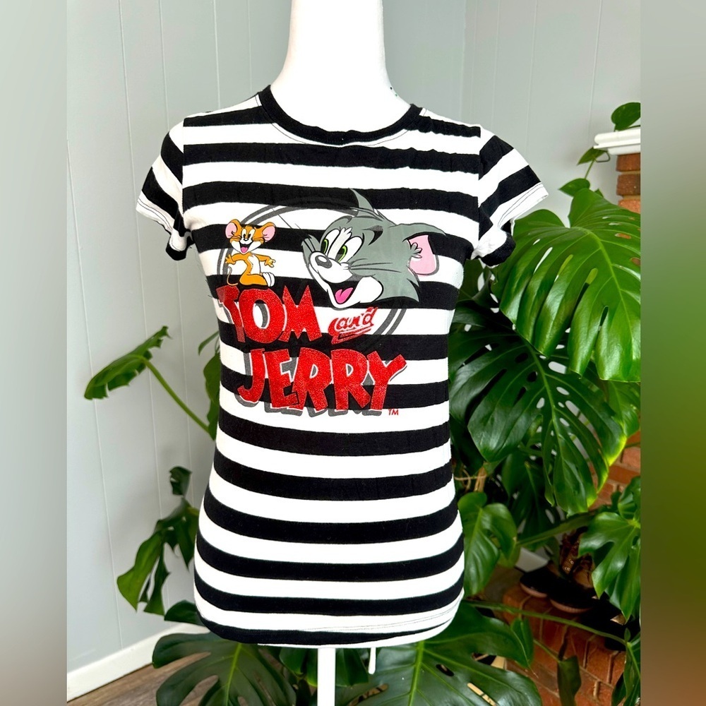 🛍️ Girl Tom and Jerry  super cute short sleeve Tee Size XL (14-16)